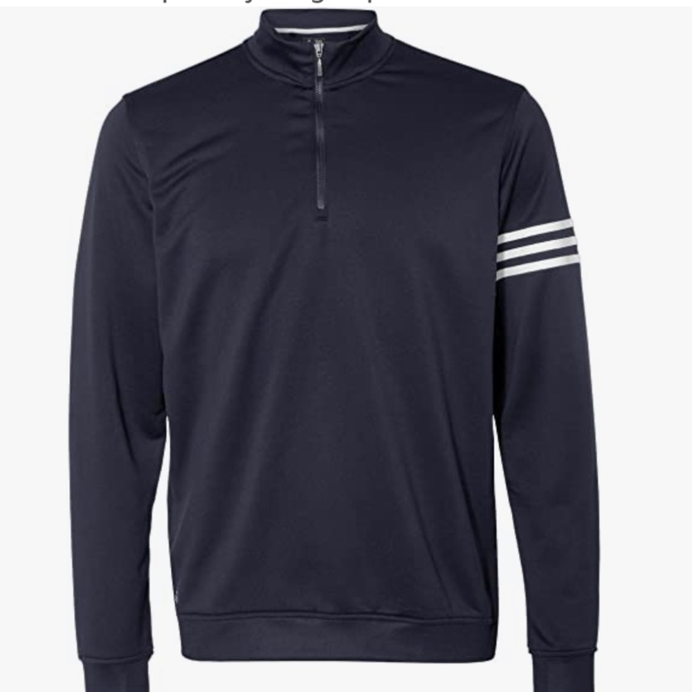 Men’s Size XXL Adidas Golf Quarter Zip Pullover